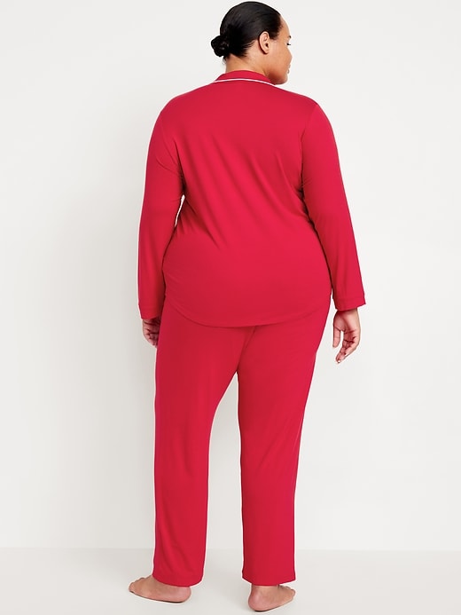 Image number 8 showing, Knit Jersey Pajama Pant Set