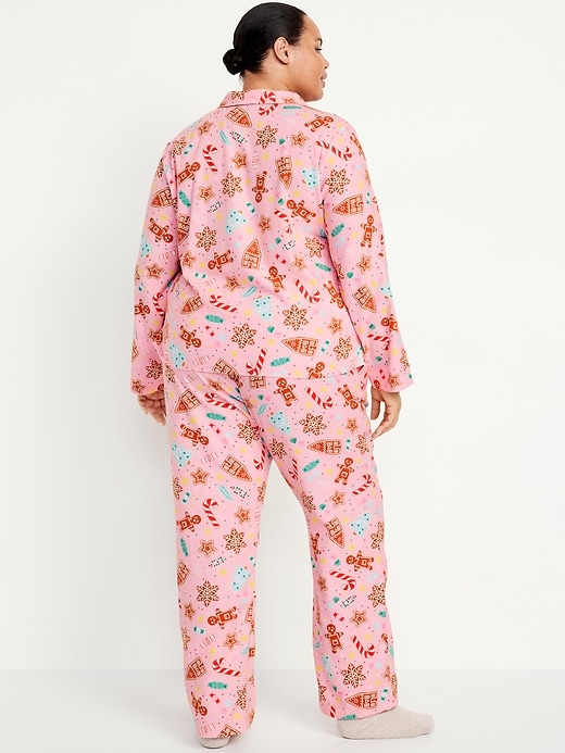 Image number 8 showing, Flannel Pajama Set for Women