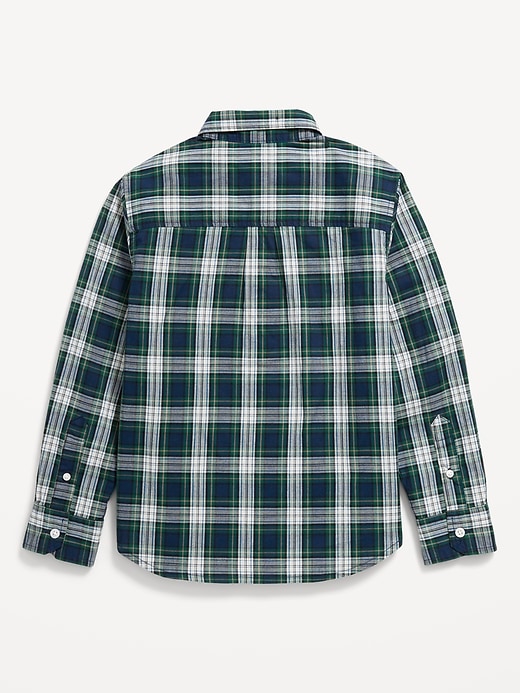 Image number 3 showing, Printed Long-Sleeve Pocket Shirt and Tie Set for Boys