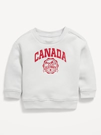 Image number 1 showing, Unisex Canada Logo-Graphic Sweatshirt for Baby