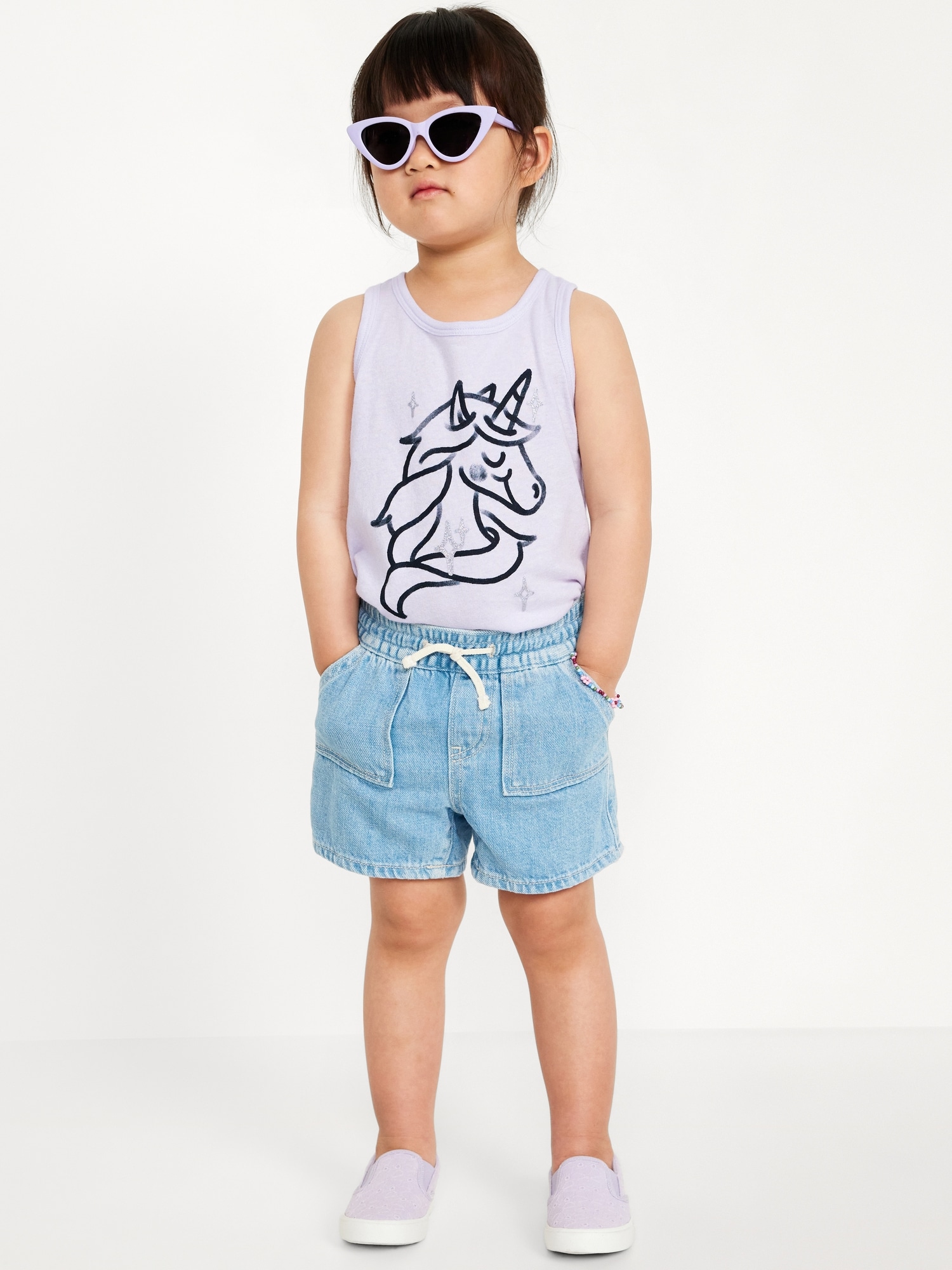 Graphic Tank Top for Toddler Girls