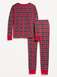 Voir une image plus grande du produit 3 de 4. Pyjama ajusté à imprimé unisexe pour enfant