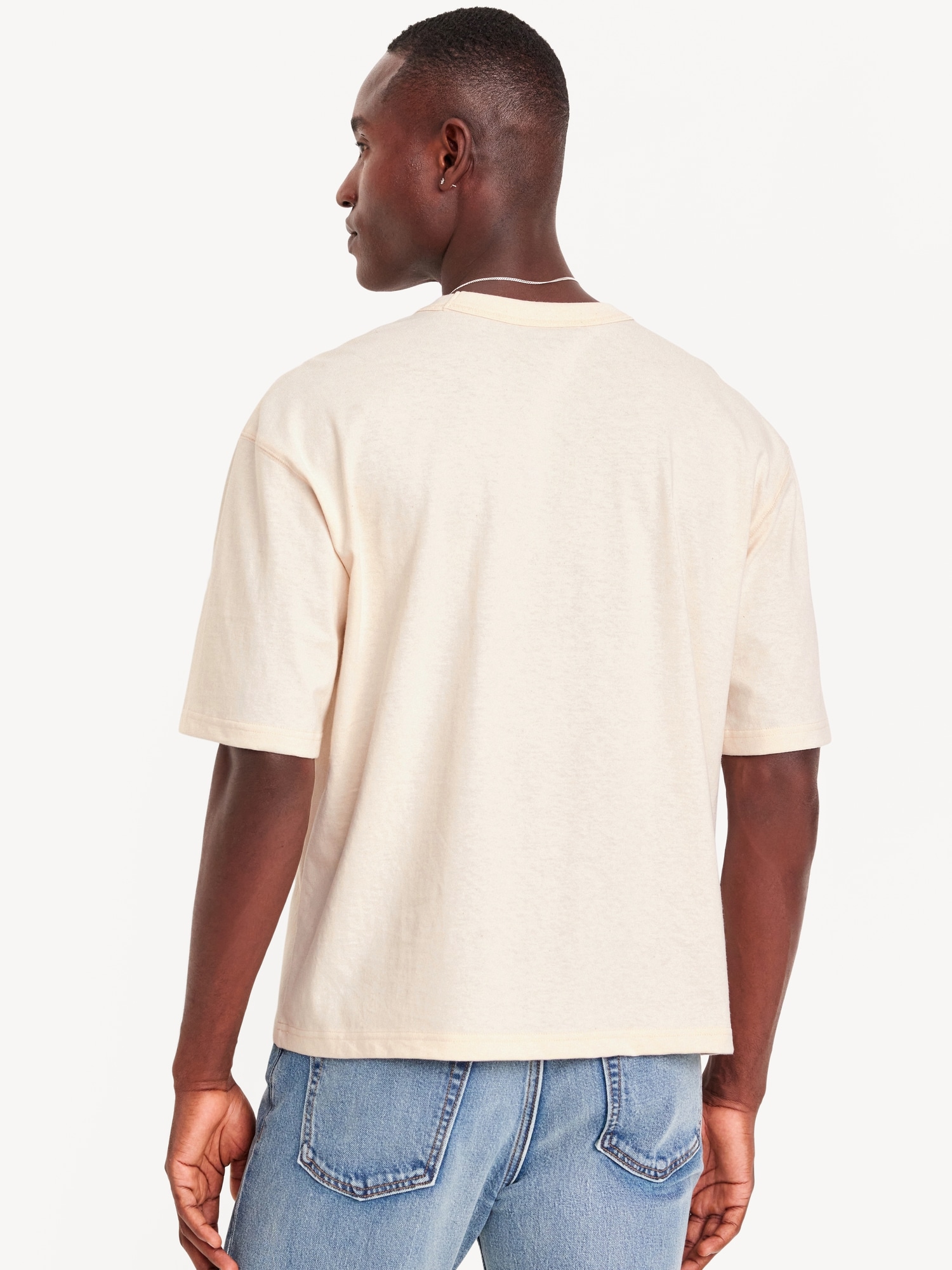 Heavyweight Crop Crew-Neck T-Shirt