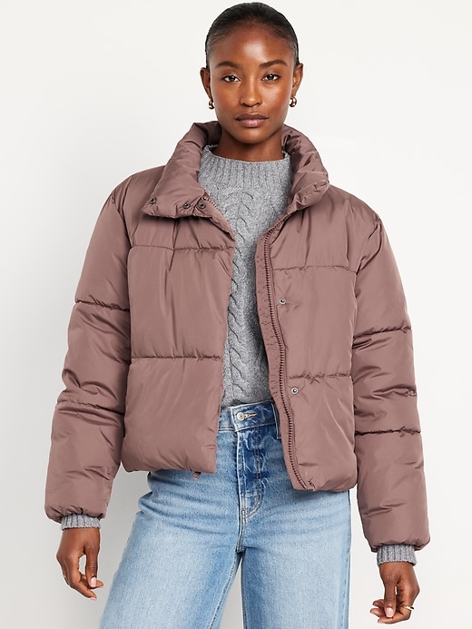 Image number 1 showing, Quilted Puffer Jacket