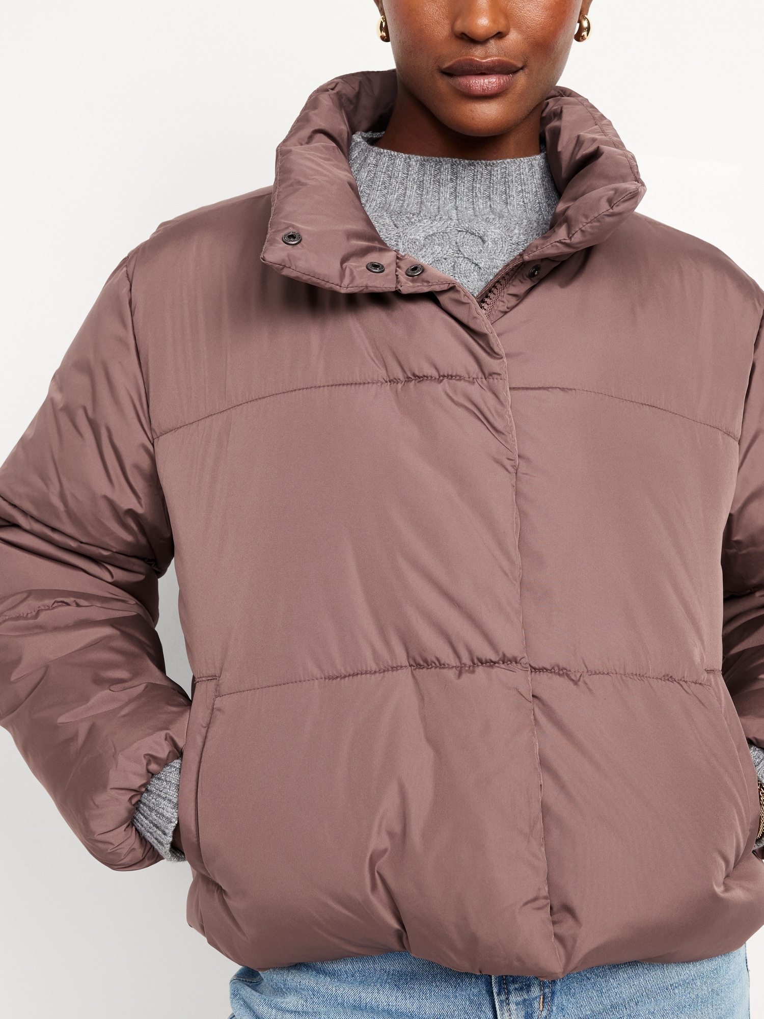 Quilted Puffer Jacket