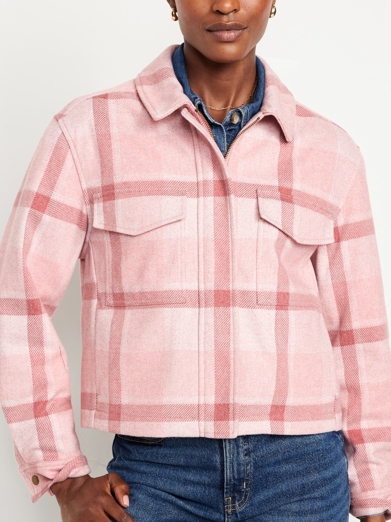 Relaxed Shirt Jacket