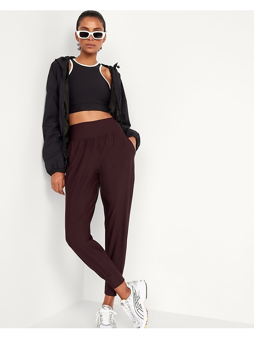 Image number 8 showing, High-Waisted PowerSoft Pocket Joggers