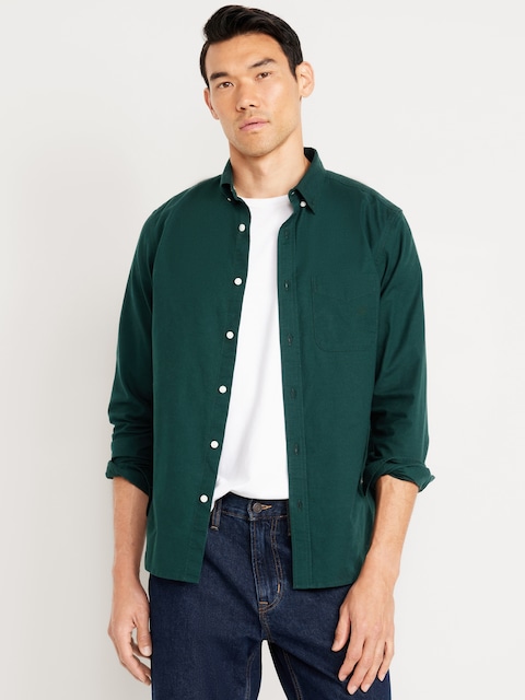 Classic Fit Everyday Oxford Shirt - Green
