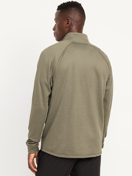 Image number 6 showing, Go-Dry Cool Waffle Quarter Zip