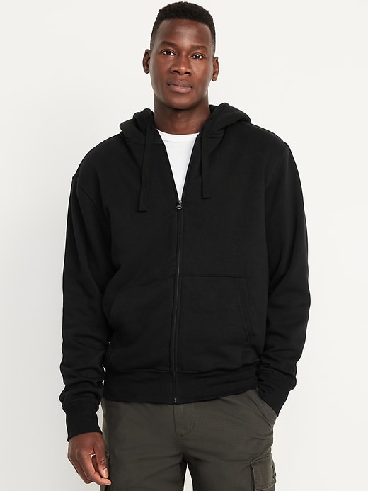 Image number 1 showing, Sherpa-Lined Zip Hoodie