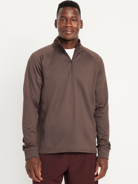 Go-Dry Cool Waffle Quarter Zip - Mythical