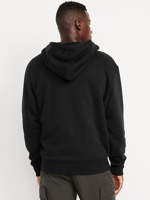 Image number 2 showing, Sherpa-Lined Zip Hoodie