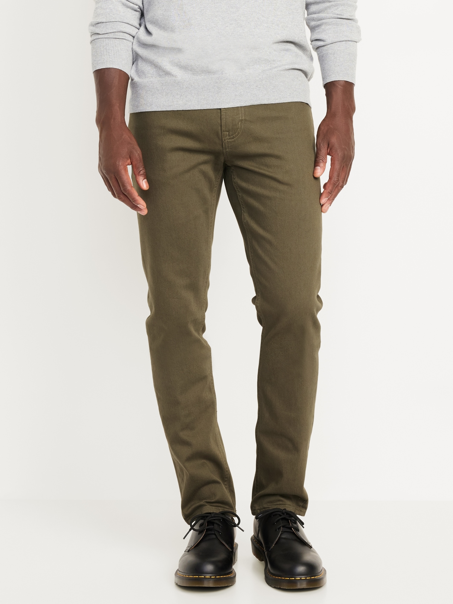 Slim Five-Pocket Pants