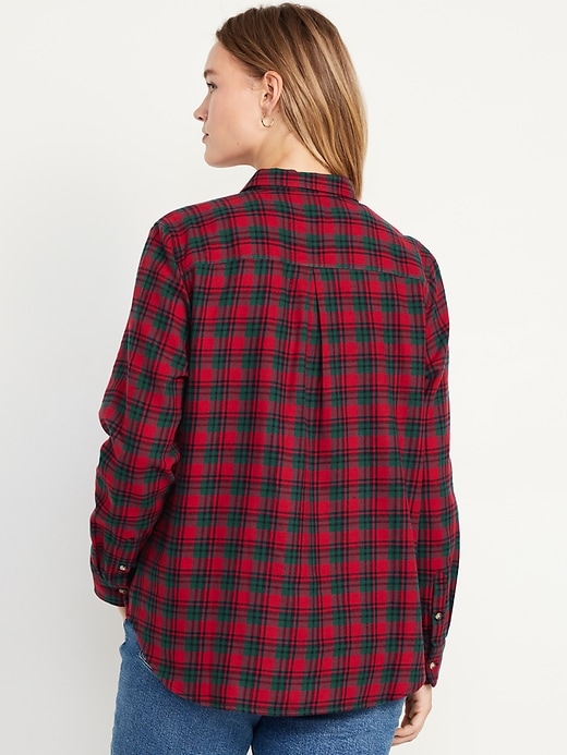 Image number 6 showing, Classic Flannel Button-Down Shirt