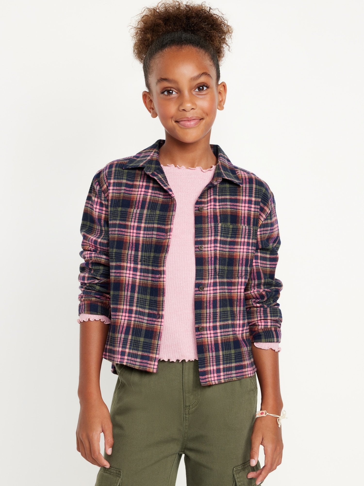 Long Sleeve Flannel Shirts | Old Navy Canada