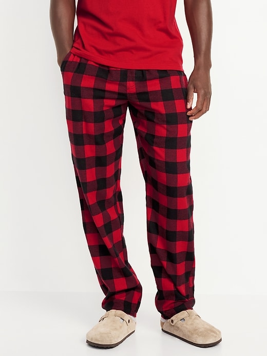 L'image numéro 1 présente Pantalon de pyjama en flanelle pour homme