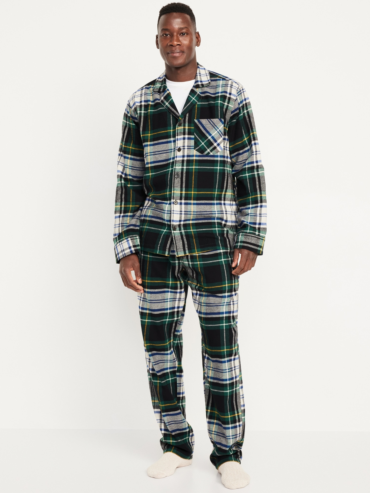 Flannel Pajama Set