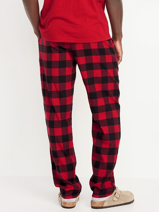 L'image numéro 2 présente Pantalon de pyjama en flanelle pour homme