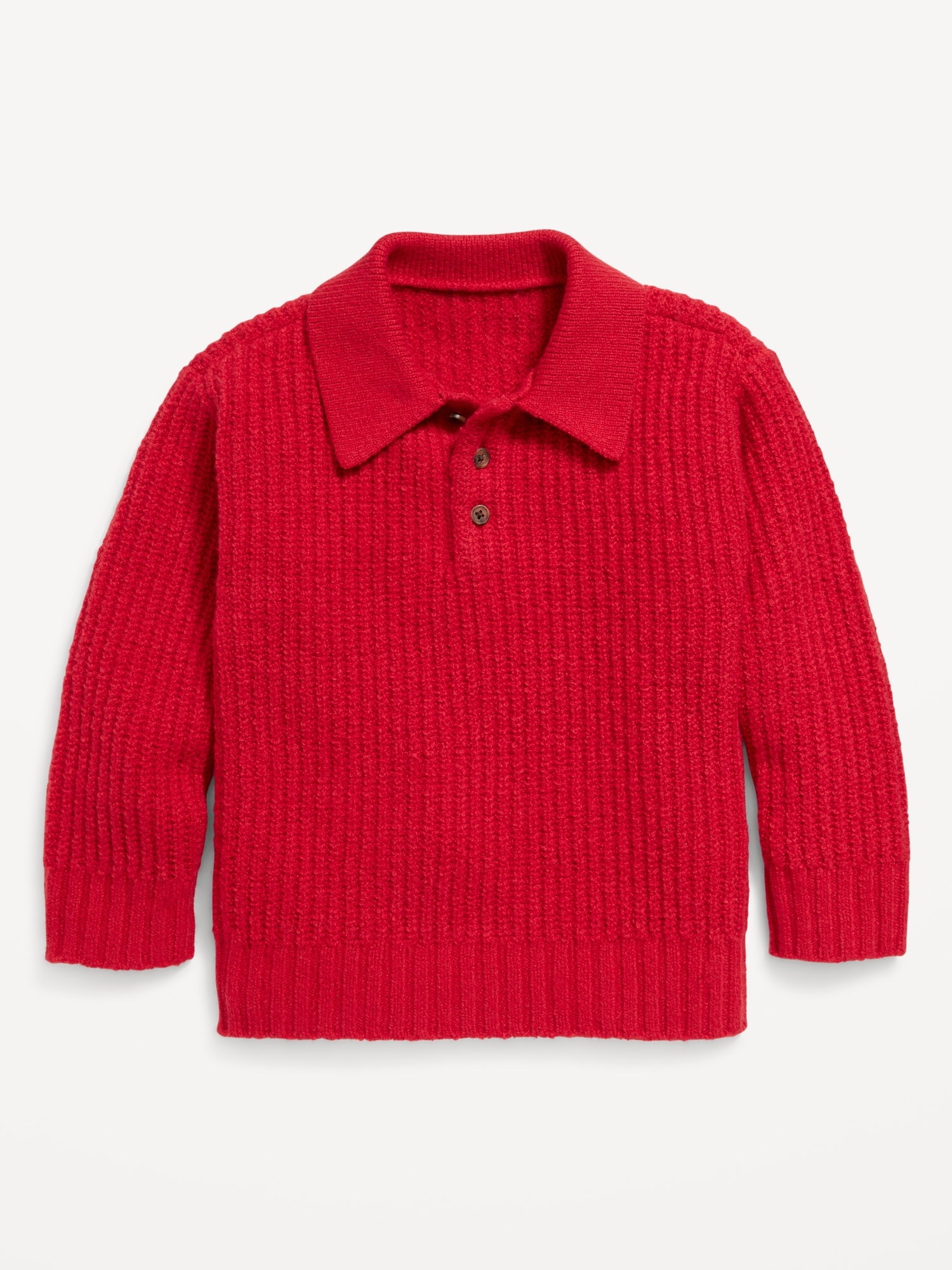 SoSoft Long-Sleeve Collared Sweater for Toddler Boys