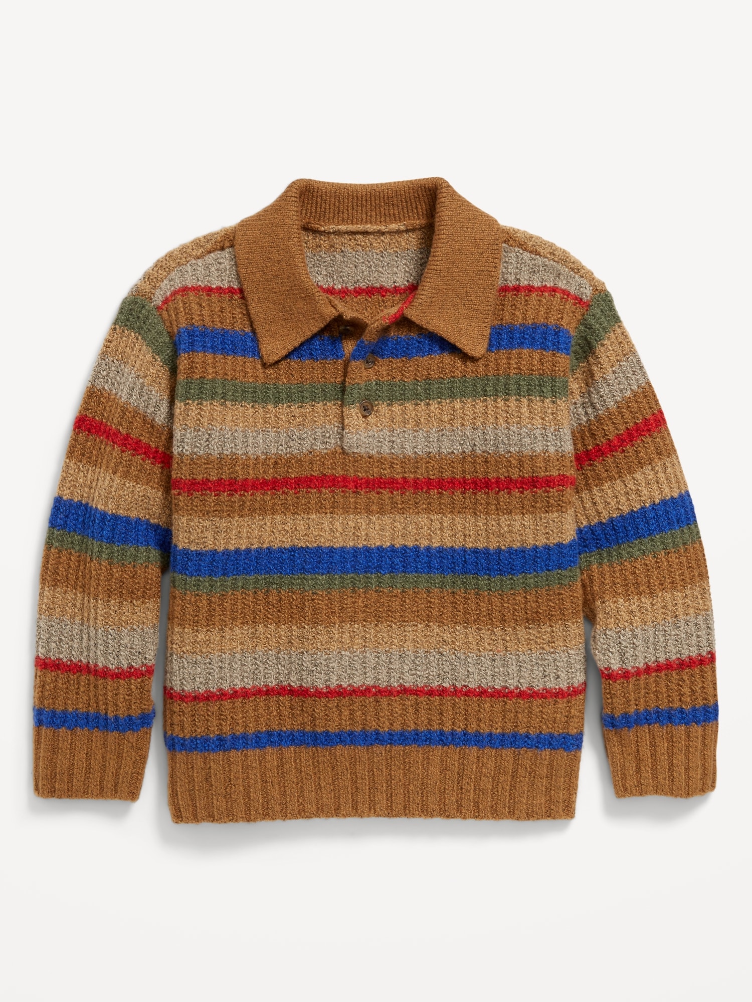 SoSoft Long-Sleeve Collared Sweater for Toddler Boys