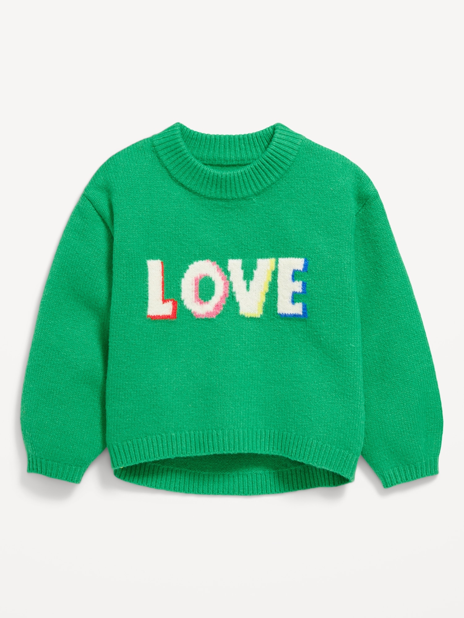 Long-Sleeve Sweater for Toddler Girls