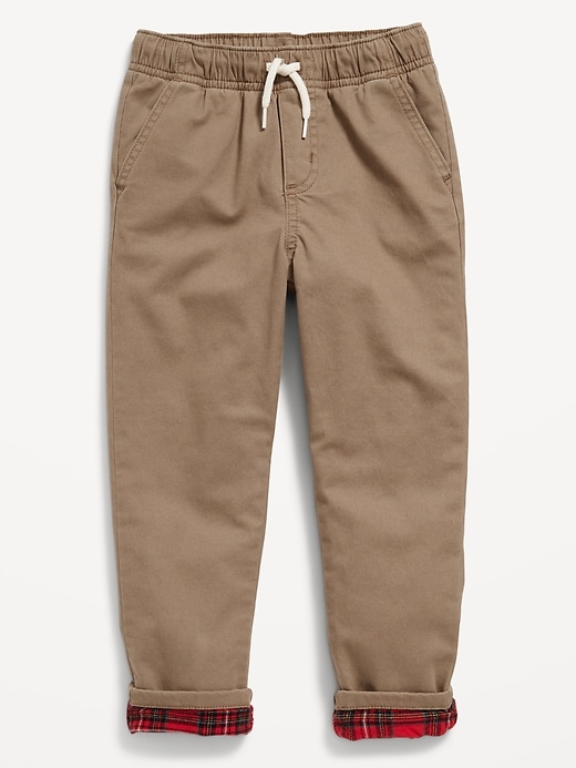 Voir une image plus grande du produit 1 de 2. Pantalon en sergé doublé douillet pour tout-petit garçon