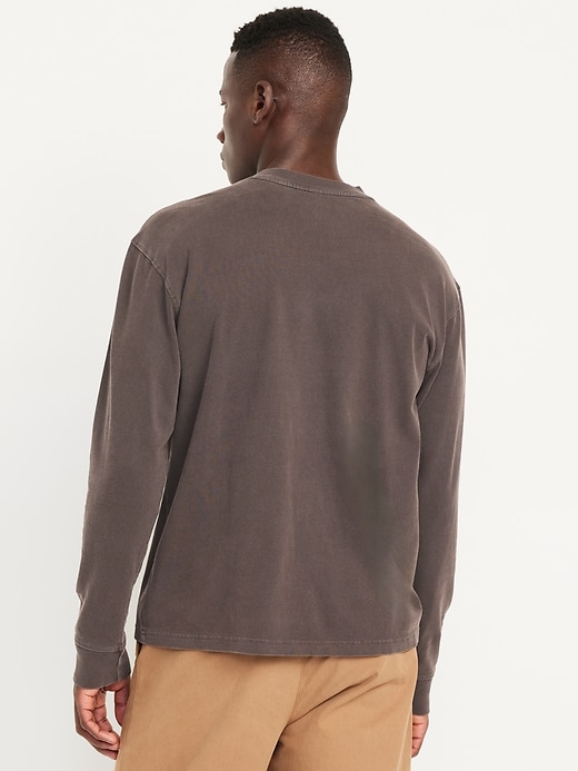 Image number 5 showing, Heavyweight Henley T-Shirt