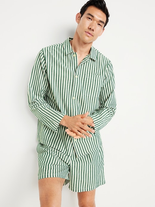 Image number 3 showing, Poplin Pajama Short Set