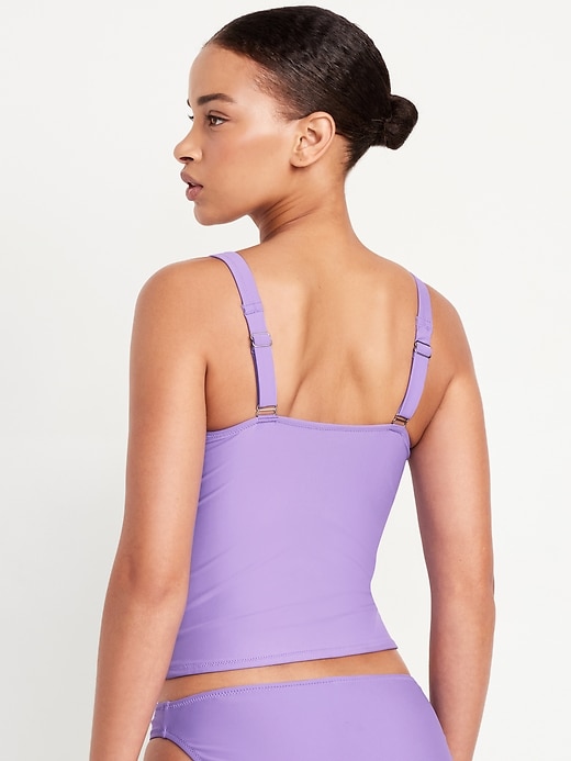 Image number 2 showing, Underwire Tankini Swim Top