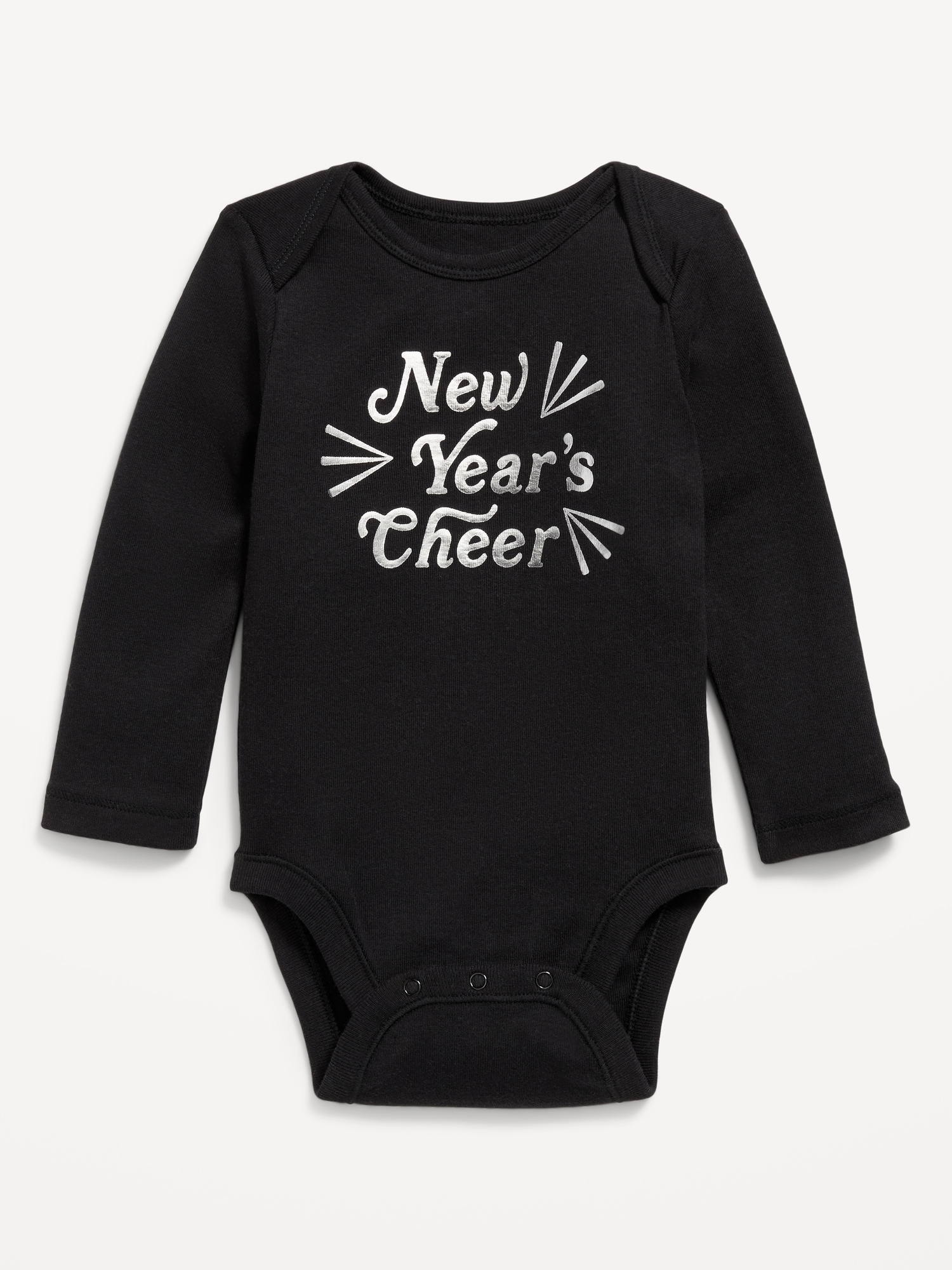 Unisex Long-Sleeve Graphic Bodysuit for Baby