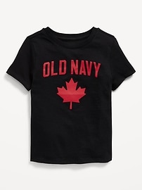 Image number 1 showing, Unisex Short-Sleeve Canada Logo-Graphic T-Shirt for Toddler