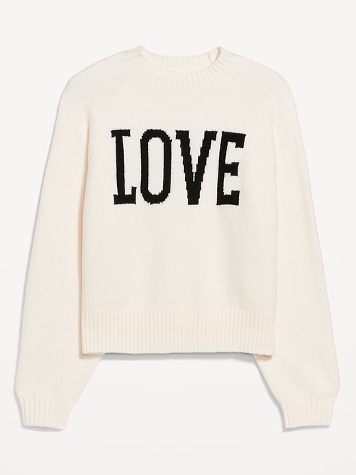 Image number 4 showing, SoSoft Loose Graphic Sweater