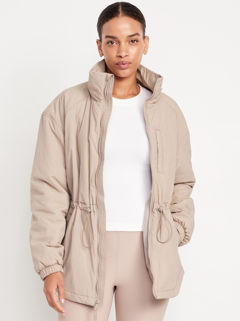 Cinched-Waist Jacket