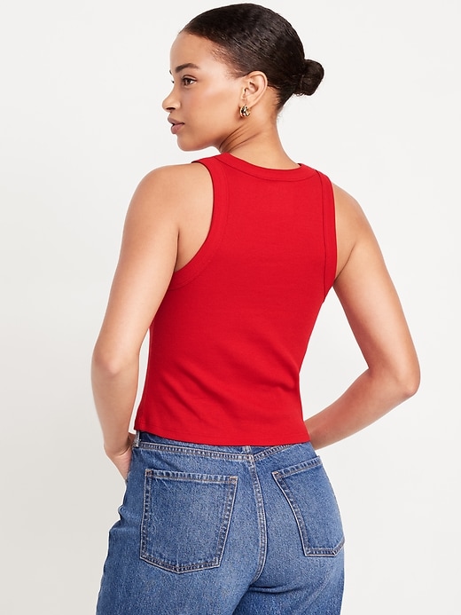 Image number 2 showing, Snug Crop Tank Top