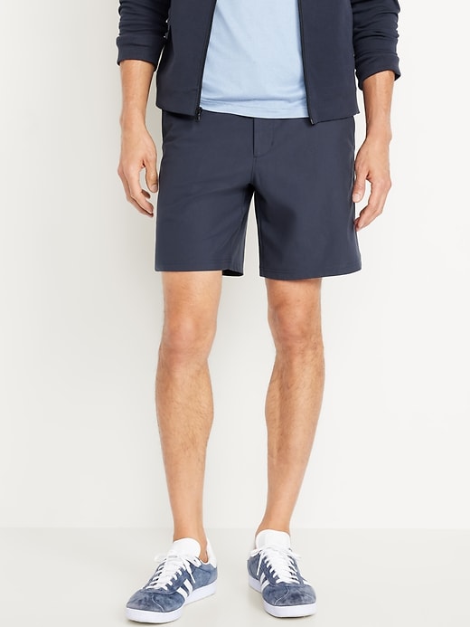 Image number 1 showing, Tech Hybrid Chino Shorts -- 8-inch inseam