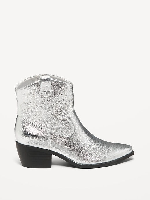 Image number 3 showing, Faux Leather Western Boot