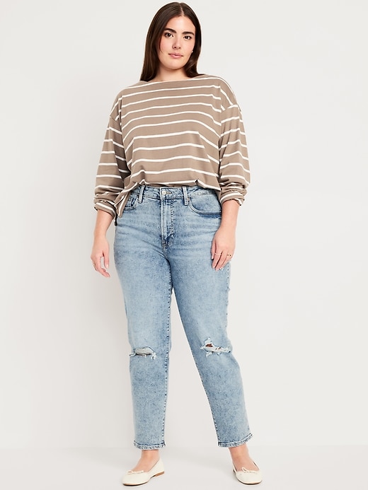 Image number 4 showing, High-Waisted OG Straight Ankle Jeans