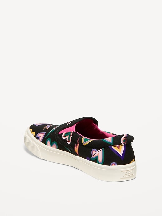 Image number 4 showing, Canvas Slip-On Sneakers for Girls