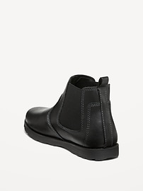 Voir une image plus grande du produit 4 de 4. Bottes en similicuir pour garçon