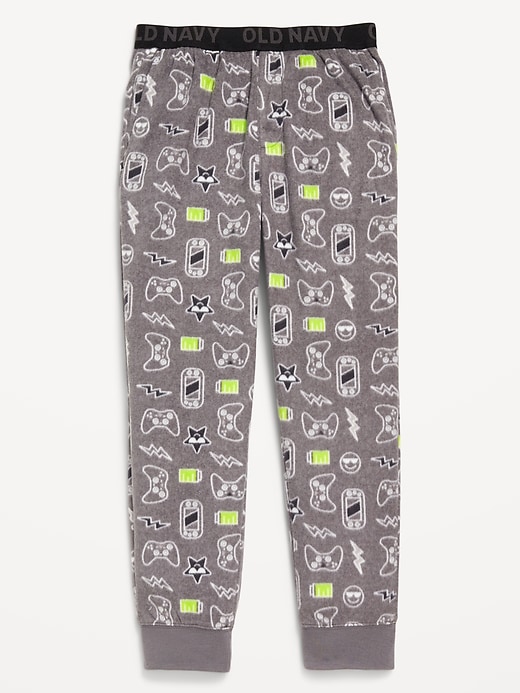 View large product image 1 of 1. Microfleece Pajama Joggers for Boys