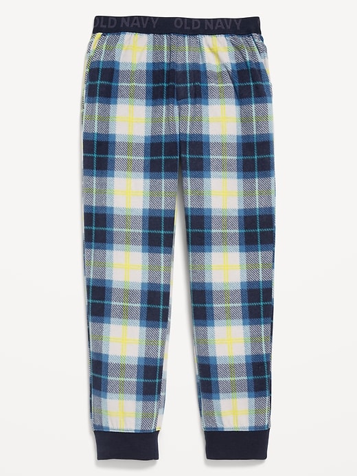 Voir une image plus grande du produit 1 de 1. Pantalon de pyjama de style jogging en micromolleton pour garçon