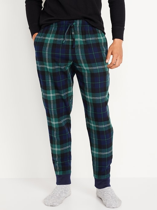 Image number 1 showing, Flannel Pajama Joggers for Men