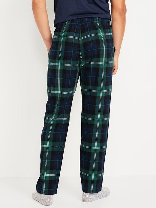 Mens green plaid pajama pants sale