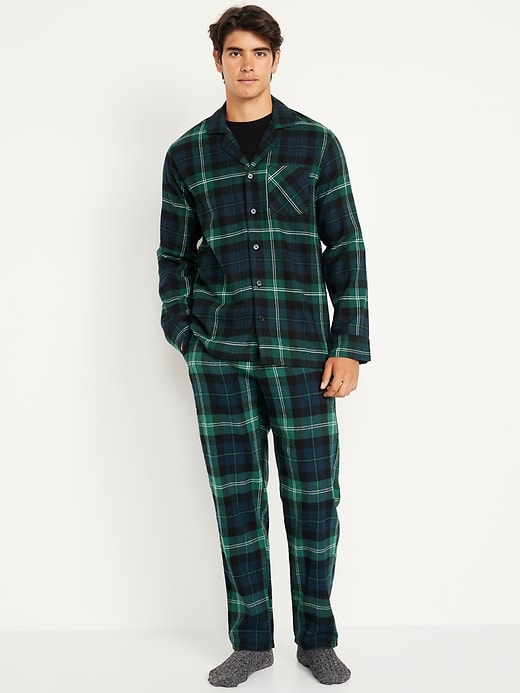 Image number 1 showing, Flannel Pajama Set