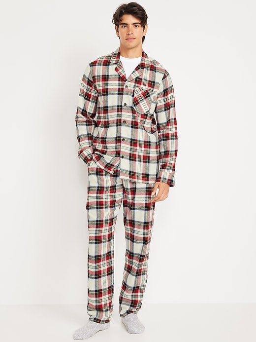 Image number 1 showing, Flannel Pajama Set