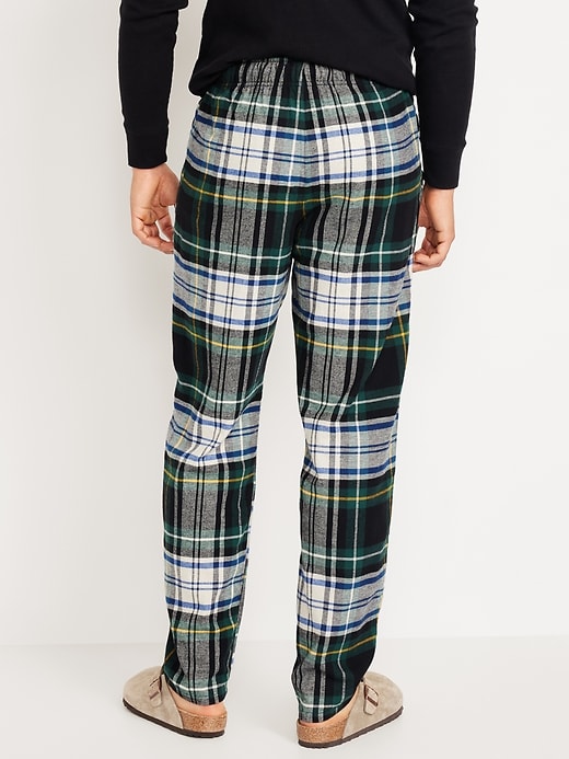 L'image numéro 2 présente Pantalon de pyjama en flanelle pour homme