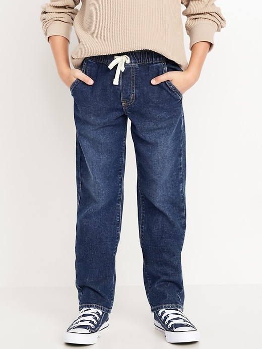 View large product image 1 of 4. Wow Pull-On Straight Leg Jeans for Boys