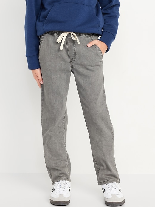 View large product image 1 of 4. Wow Pull-On Straight Leg Jeans for Boys