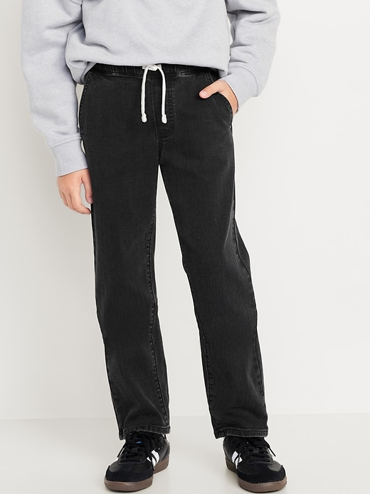 View large product image 1 of 6. Wow Pull-On Straight Leg Jeans for Boys