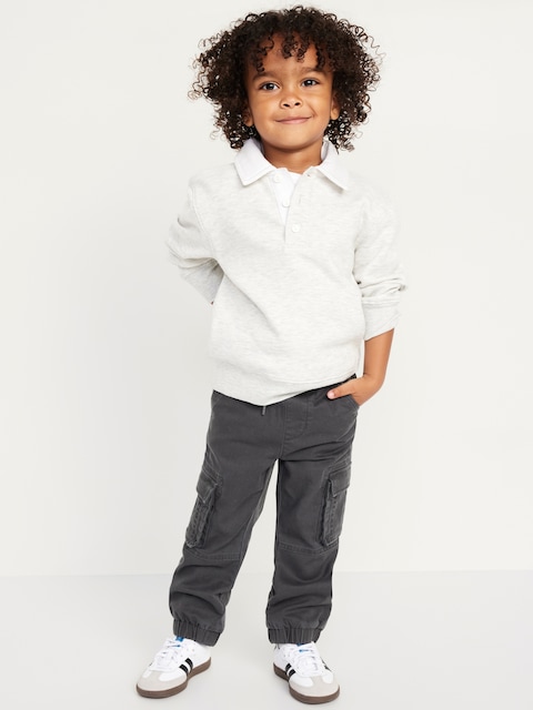 Pantalon de jogging cargo à coulisse fonctionnelle pour tout-petit garçon